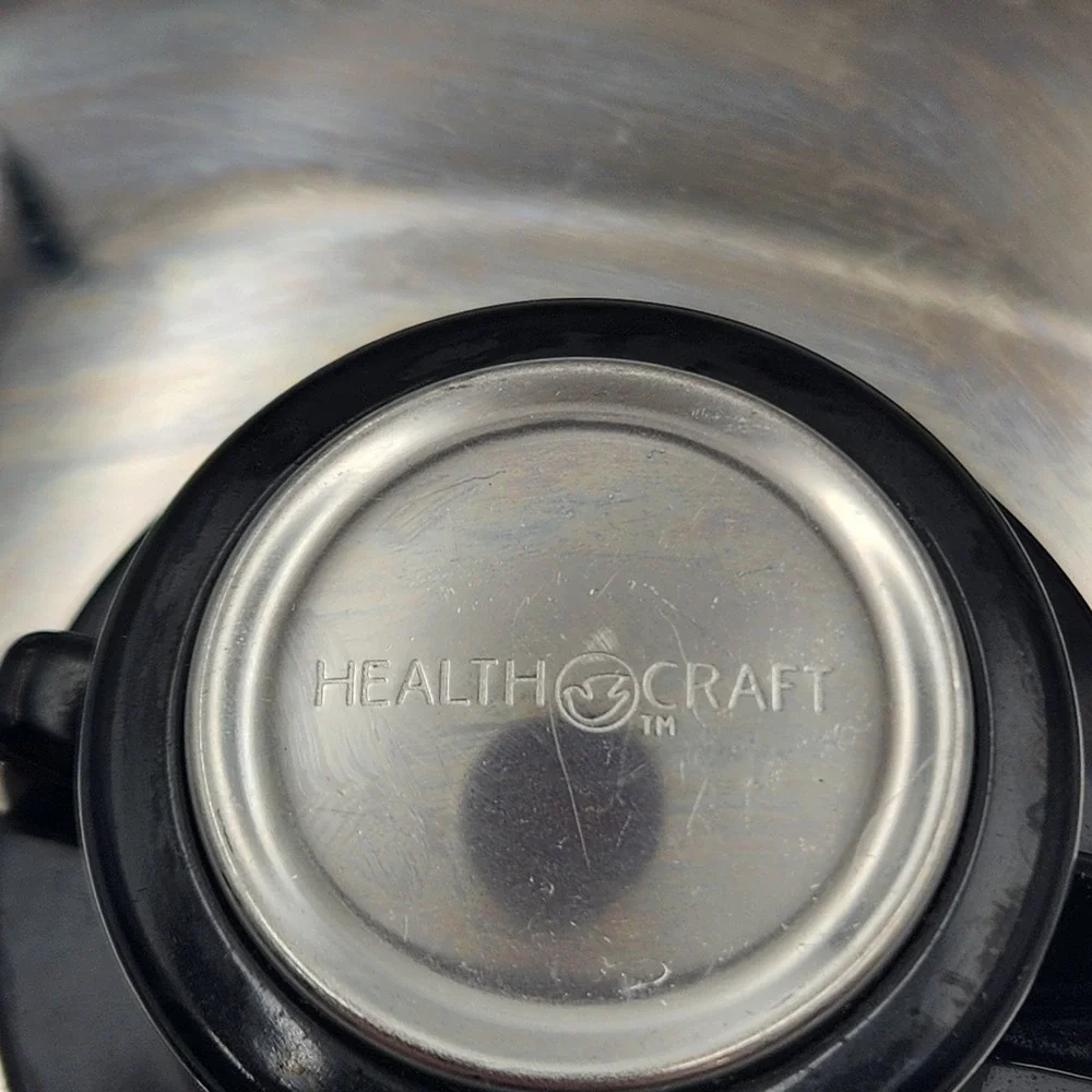 HealthCraft 7 Inch Stainless Steel Replacement Lid Steam Control Vented Cover